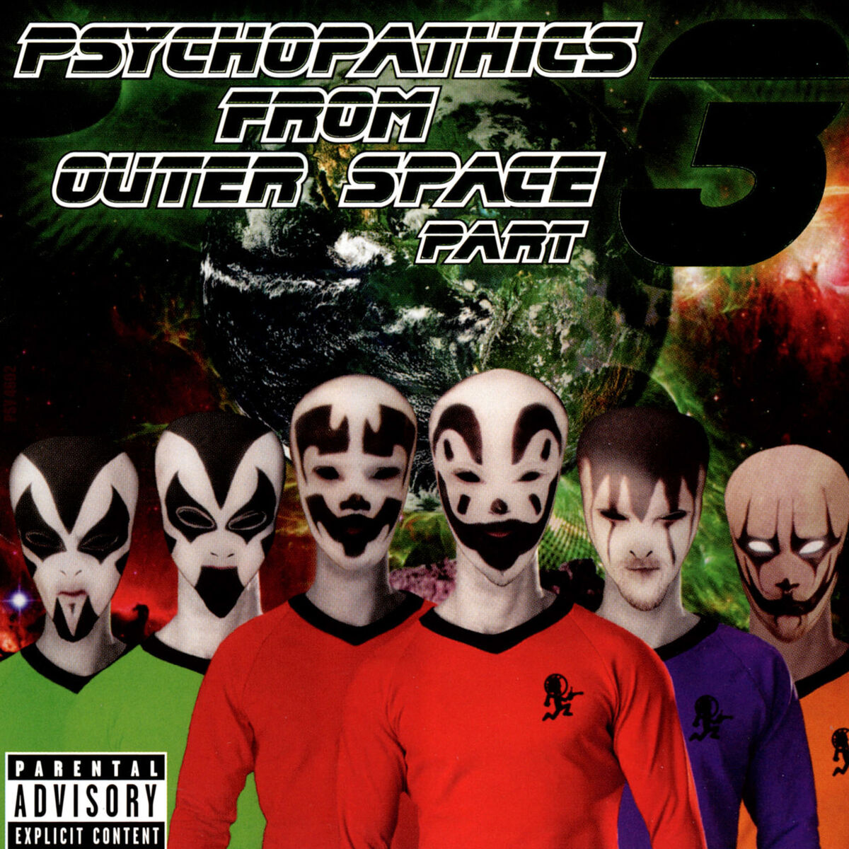 Album cover of Psychopathics from Outer Space 3