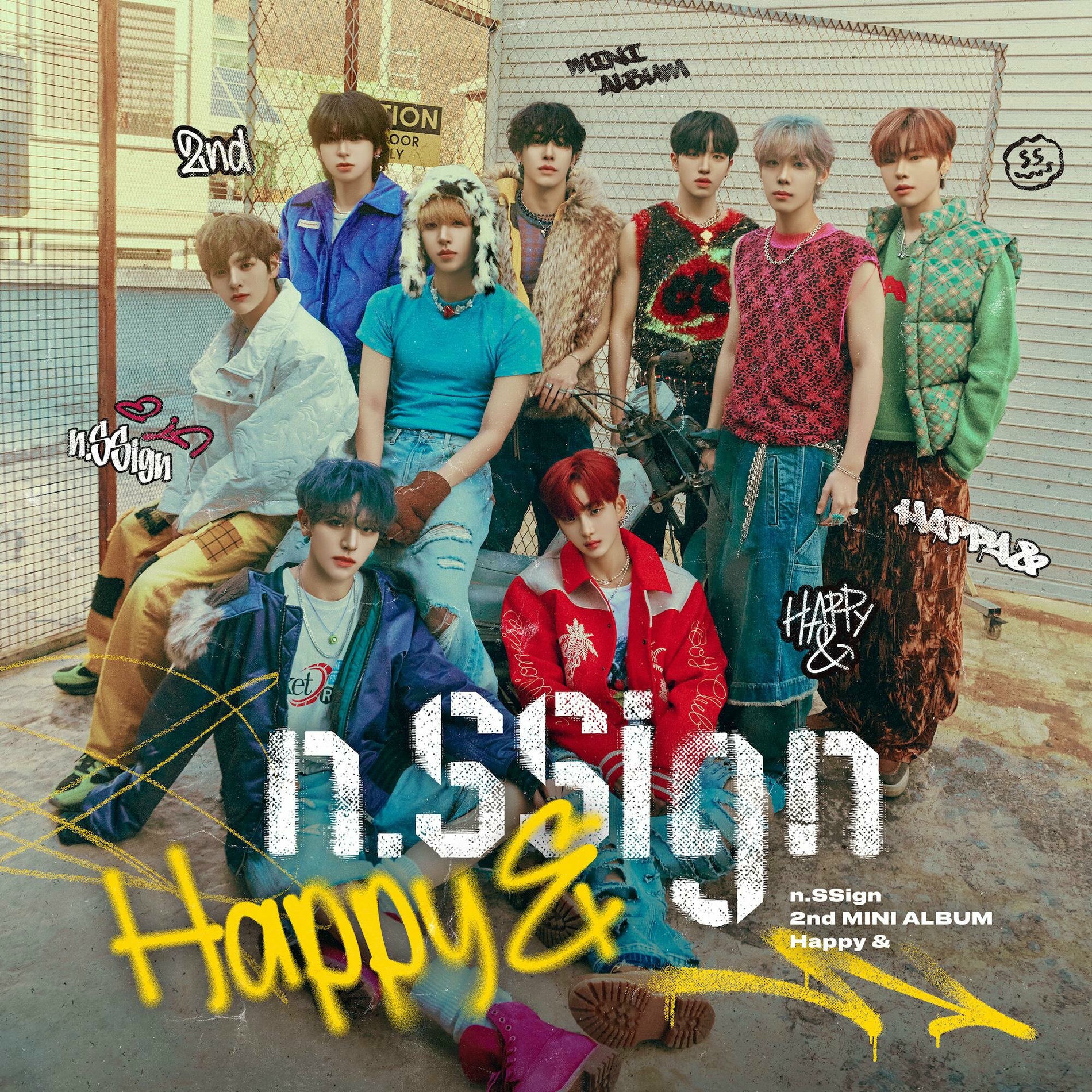 n.SSign - n.SSign 2nd MINI ALBUM 'Happy &' | Deezer