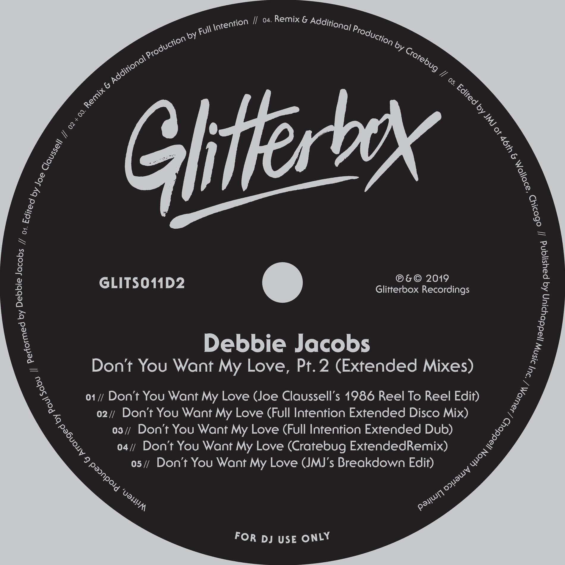 Album cover of Don't You Want My Love, Pt. 2 (Extended Mixes)