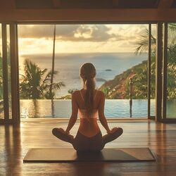 Cover of Zen Pilates Yoga mantric Serenity