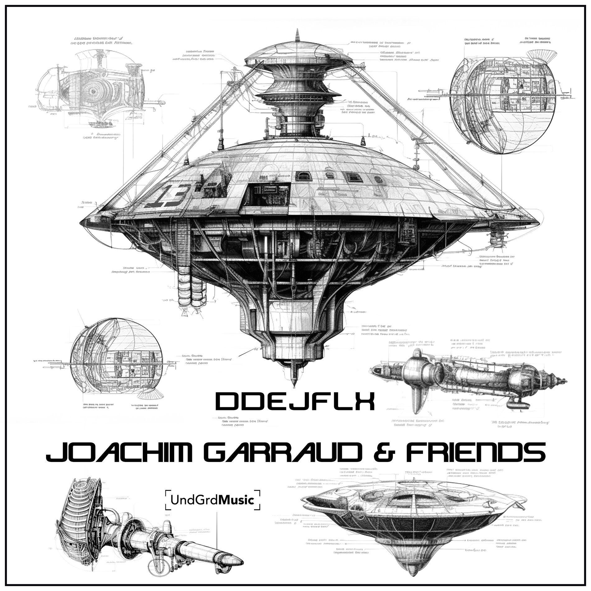Album cover of Joachim Garraud & Friends - DDEJFLX