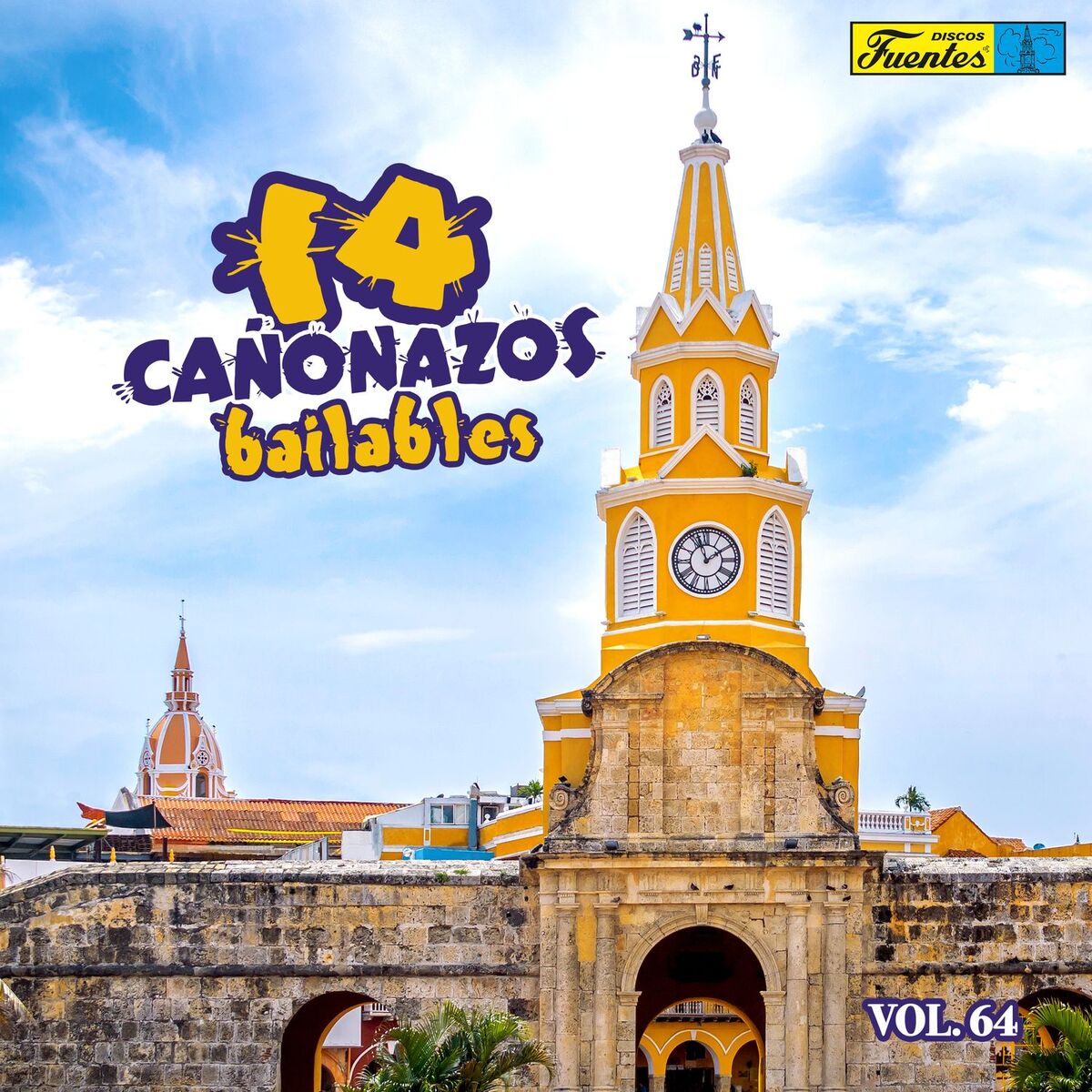 Album cover of 14 Cañonazos Bailables, Vol. 64