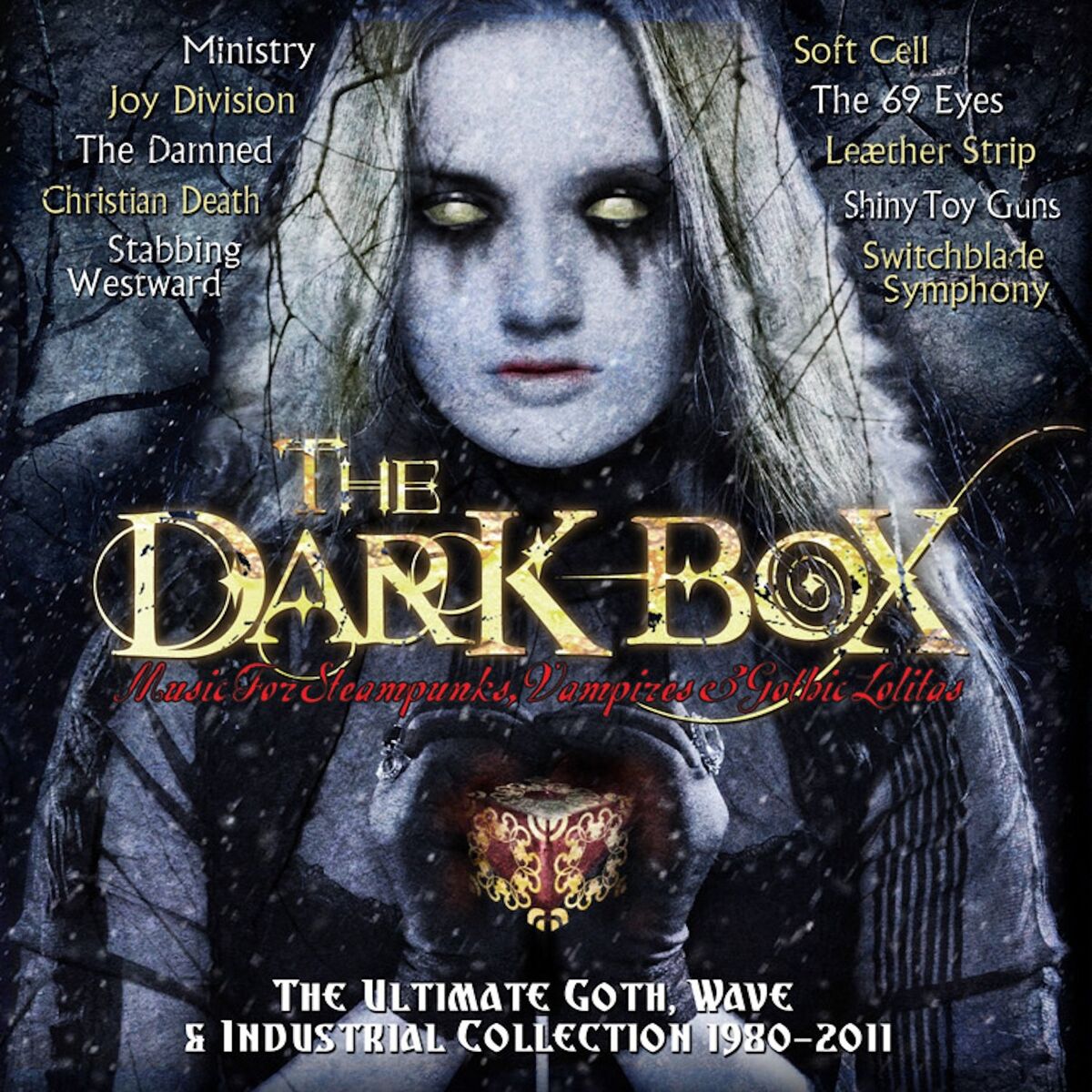 Album cover of The Dark Box - the Ultimate Goth, Wave & Industrial Collection 1980-2011