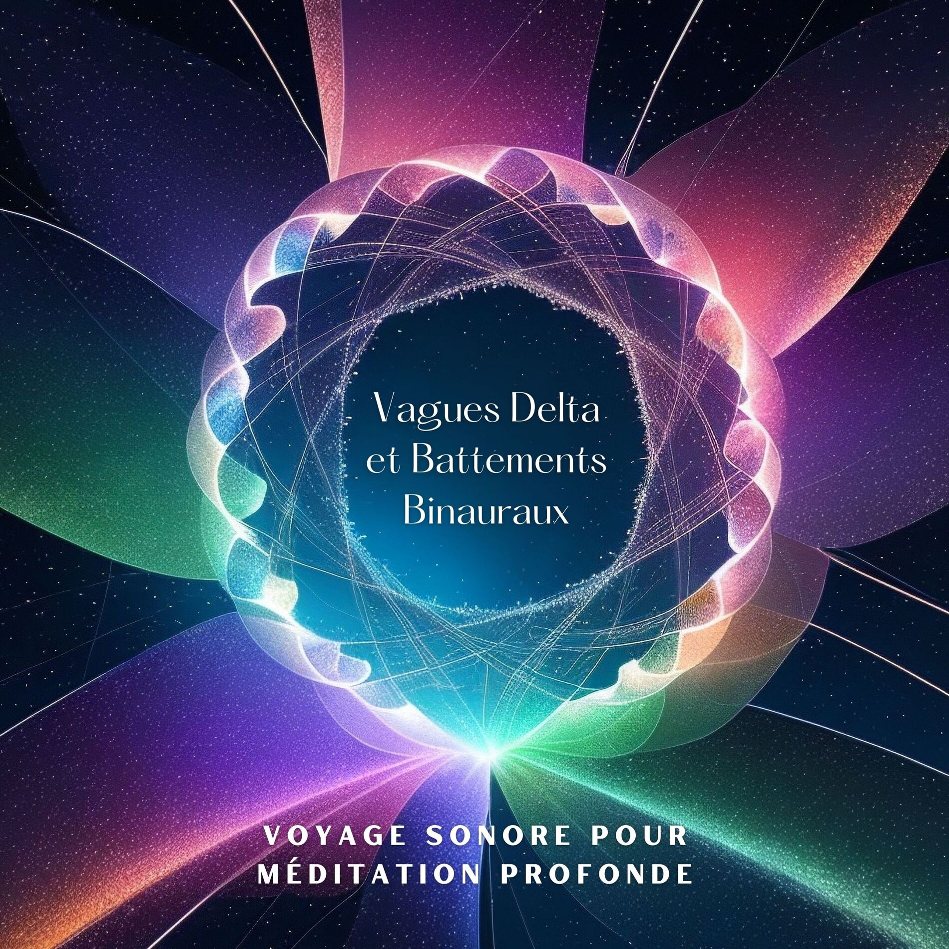 Album cover of Vagues Delta et Battements Binauraux: Voyage Sonore pour Méditation Profonde