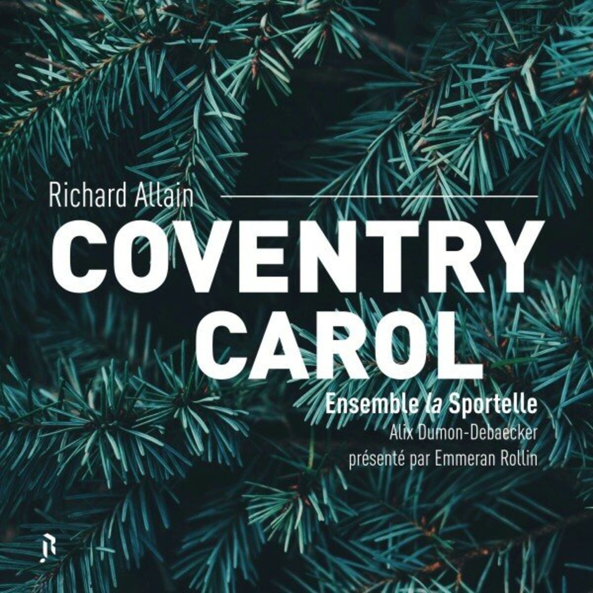 Album cover of Richard Allain: Coventry Caroll