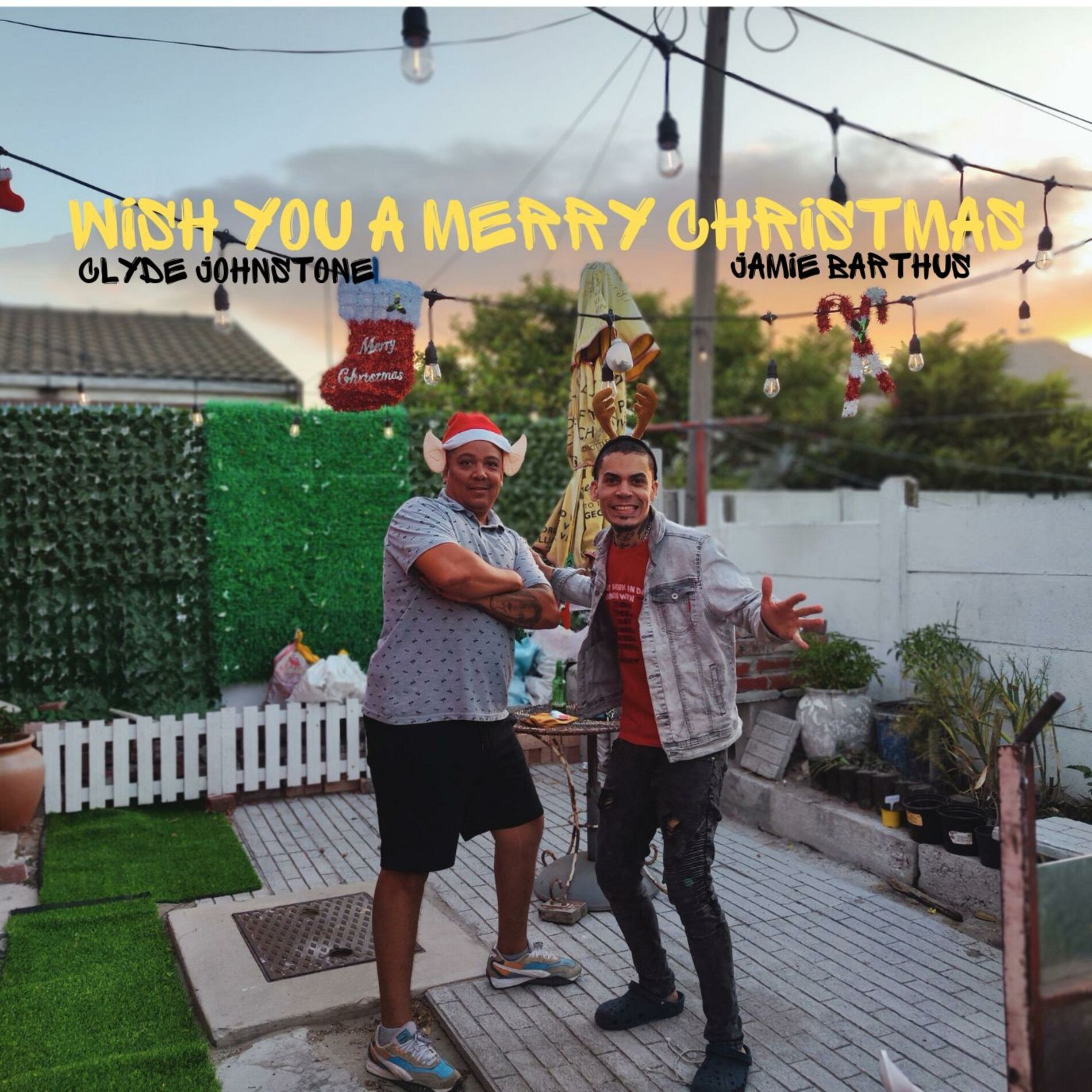 Album cover of Wish You A Merry Christmas (feat. Clyde Johnstone)