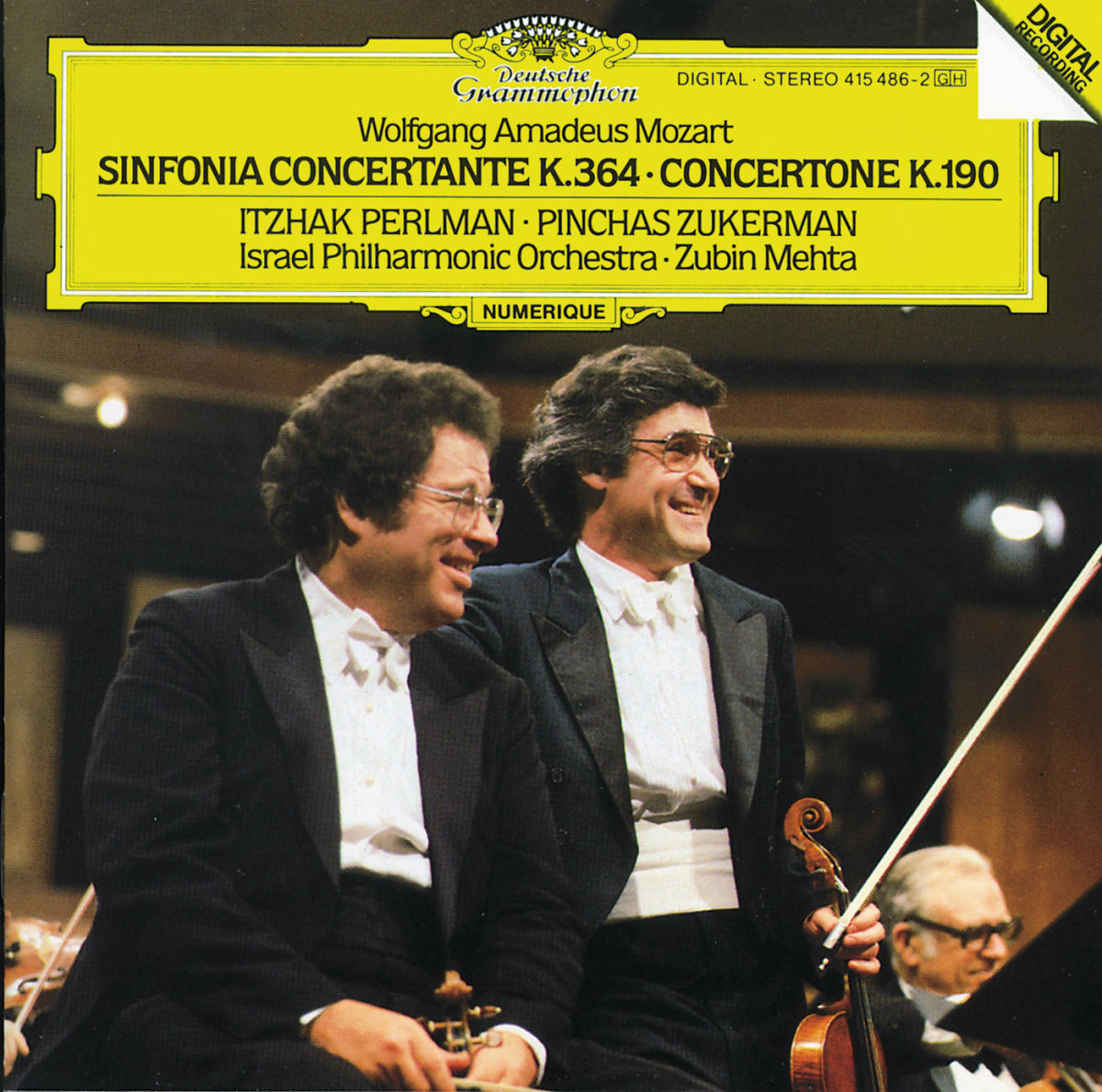 Album cover of Sinfonia concertante for Violin and Viola in E-Flat Major, K. 364 : Mozart: Sinfonia concertante for Violin and Viola in E-Flat Major, K. 364: II. Andante