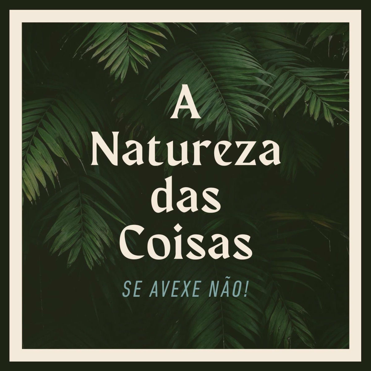 Album cover of A natureza das coisas