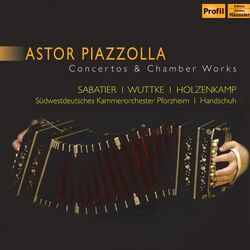 Cover of Piazzolla: Concertos & Chamber Works