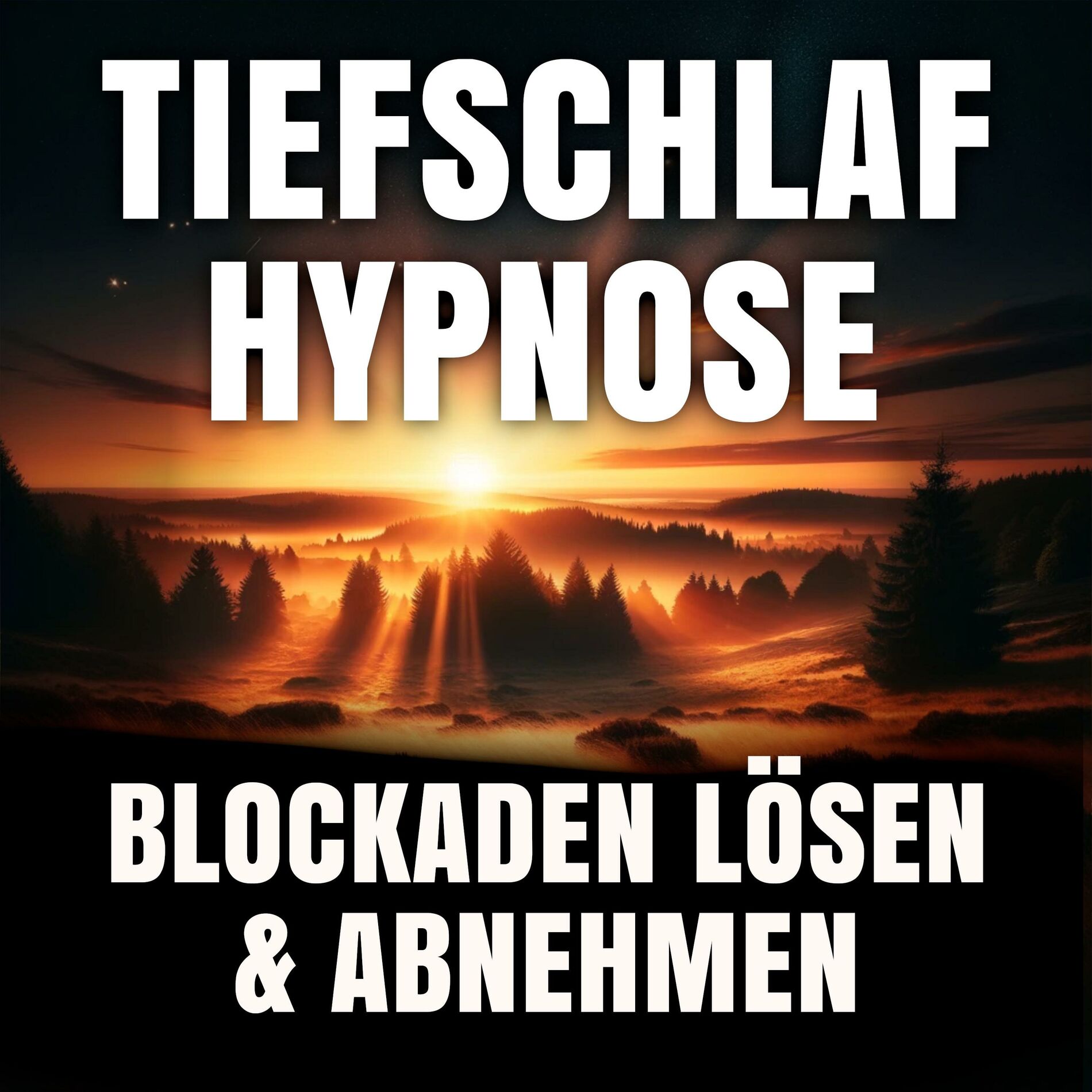 Album cover of Einschlaf Hypnose - Abnehmen im Schlaf