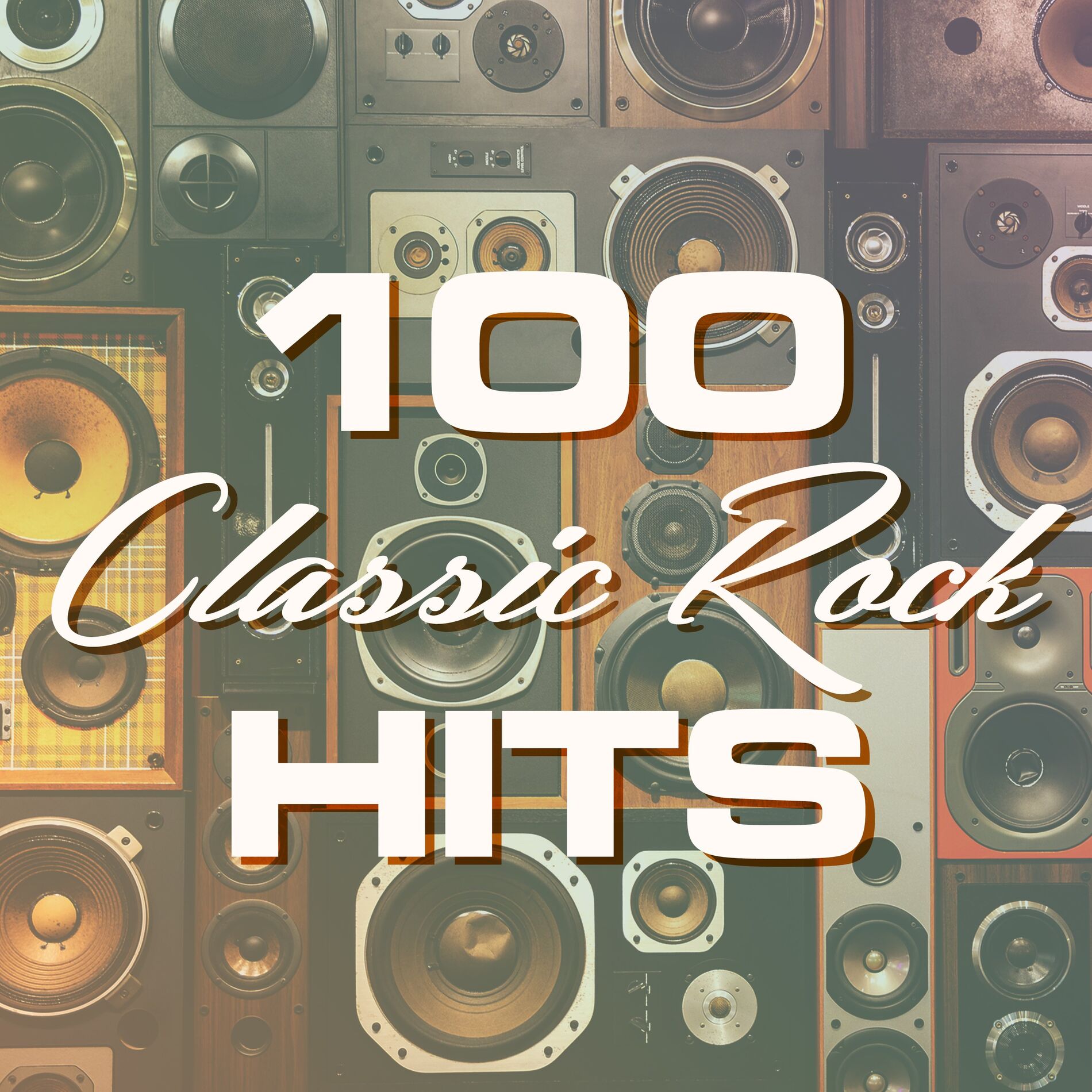 Album cover of 100 Classic Rock Hits (Instrumental)