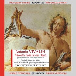 Cover of Vivaldi: 6 concertos pour flûte traversière, Op. 10