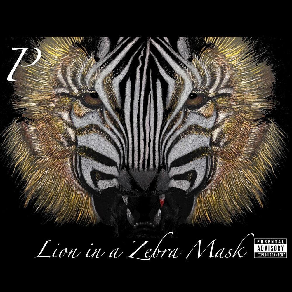 Picture of Lion in a Zebra Mask