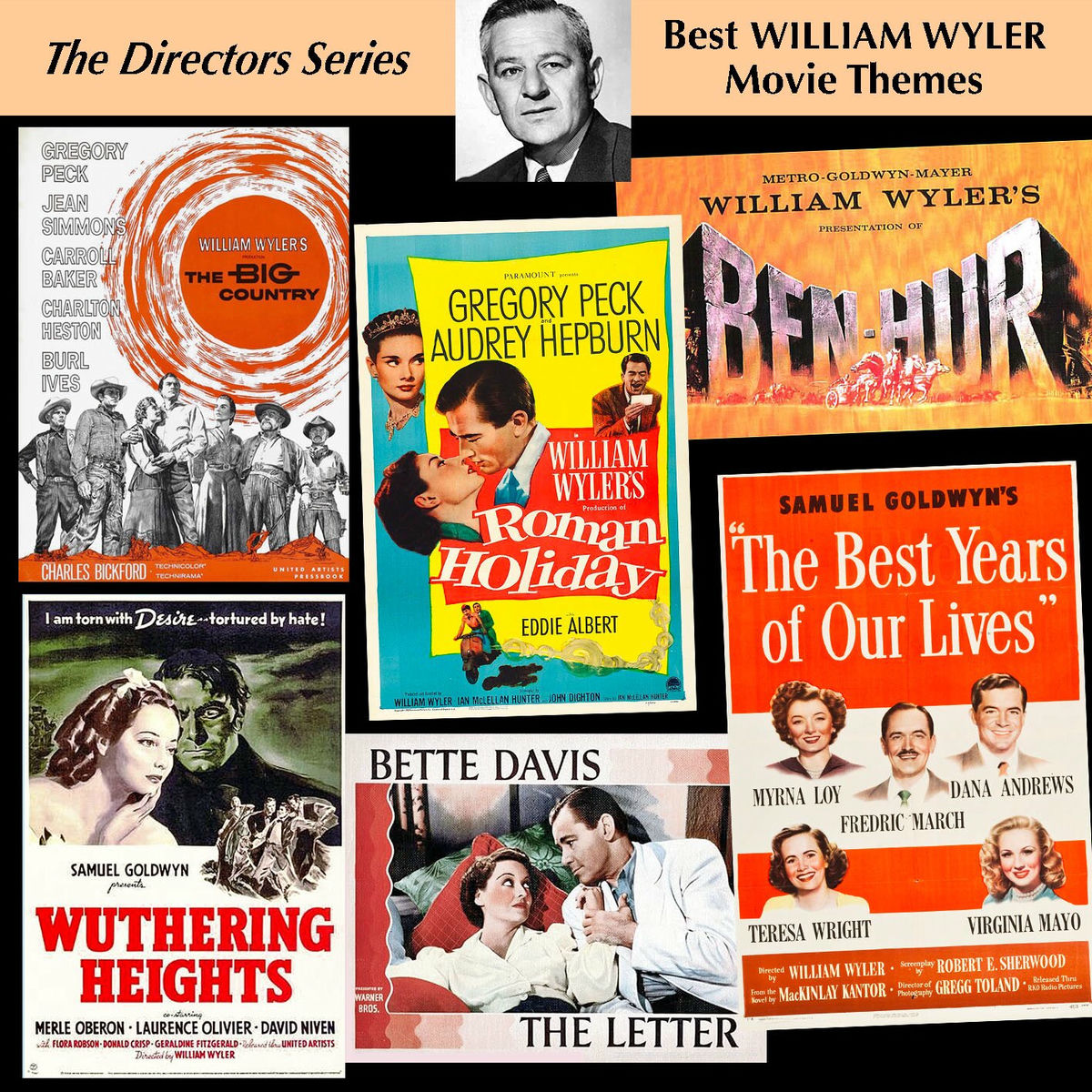 Album cover of Best WILLIAM WYLER Movie Themes