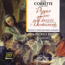 Cover of Corrette : Premier livre de clavecin, Op. 12 - Divertissements
