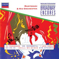 Cover of Mantovani Broadway Encores