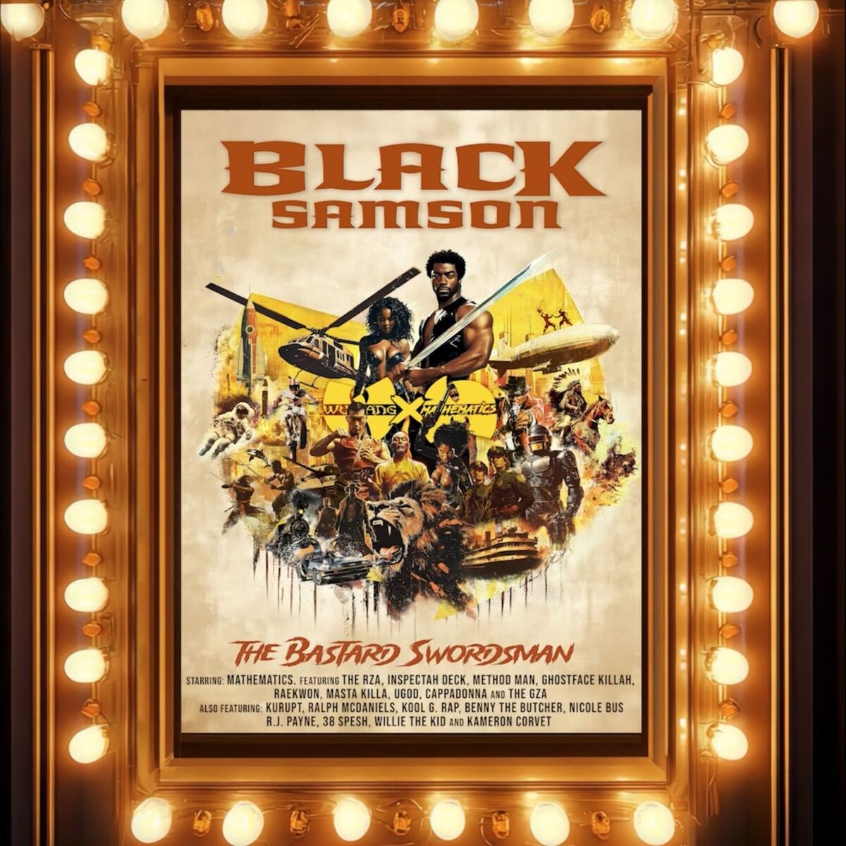 Album cover of Black Samson, the Bastard Swordsman