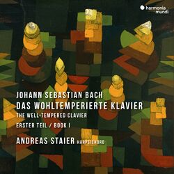 Cover of J.S. Bach: The Well-Tempered Clavier, Book 1