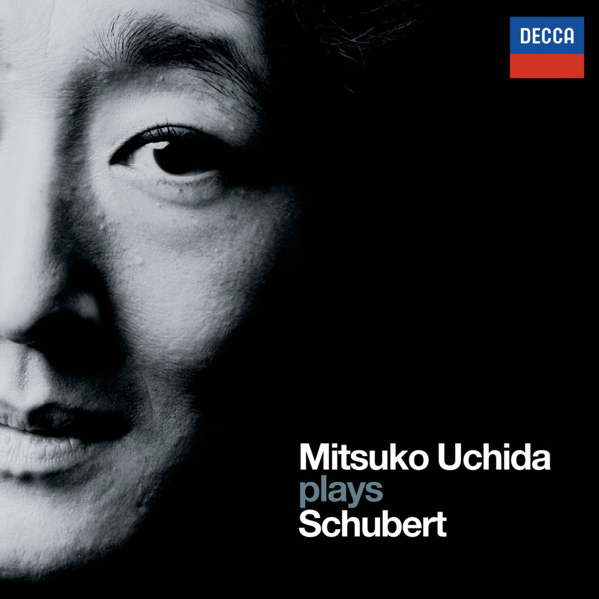 Album cover of Mitsuko Uchida plays Schubert