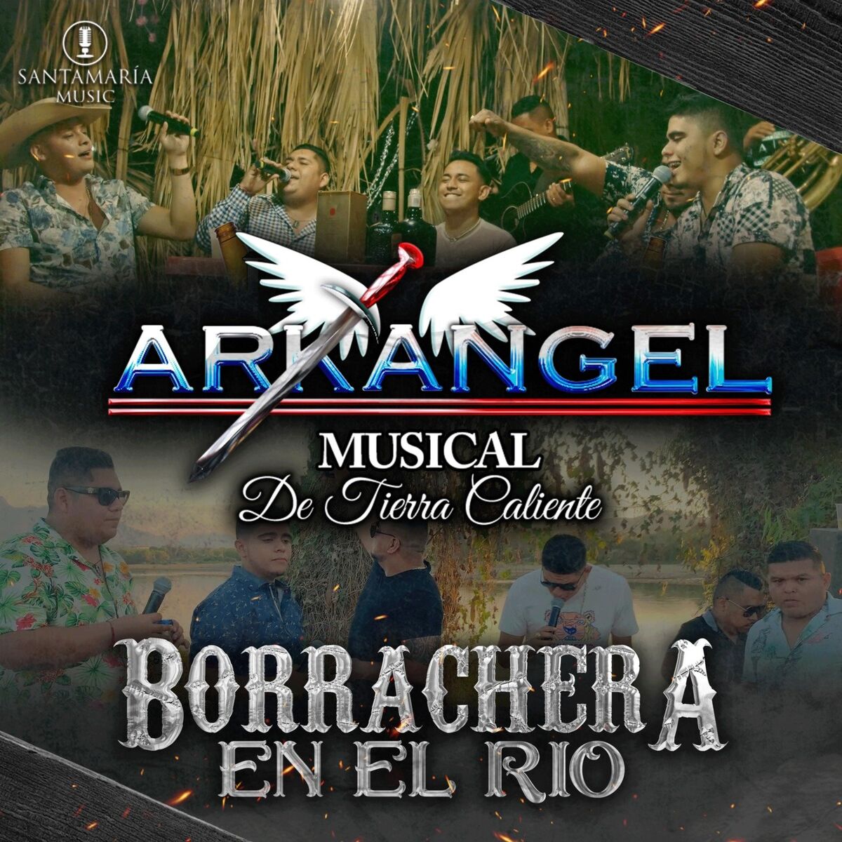 Album cover of Borrachera en el Río