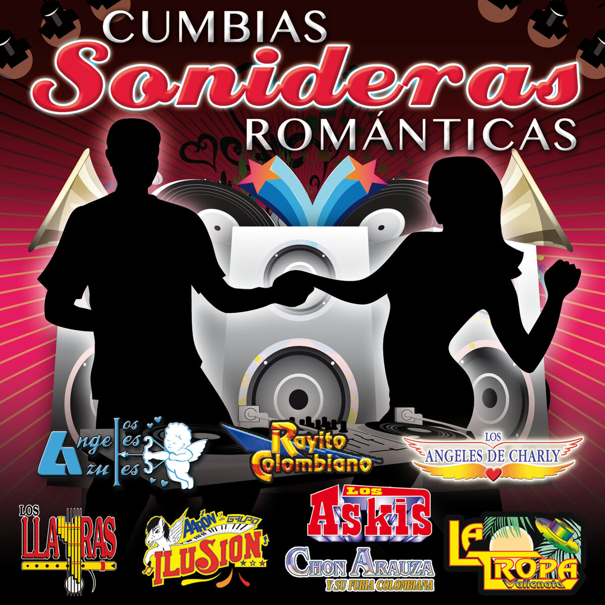 Album cover of Cumbias Sonideras Románticas
