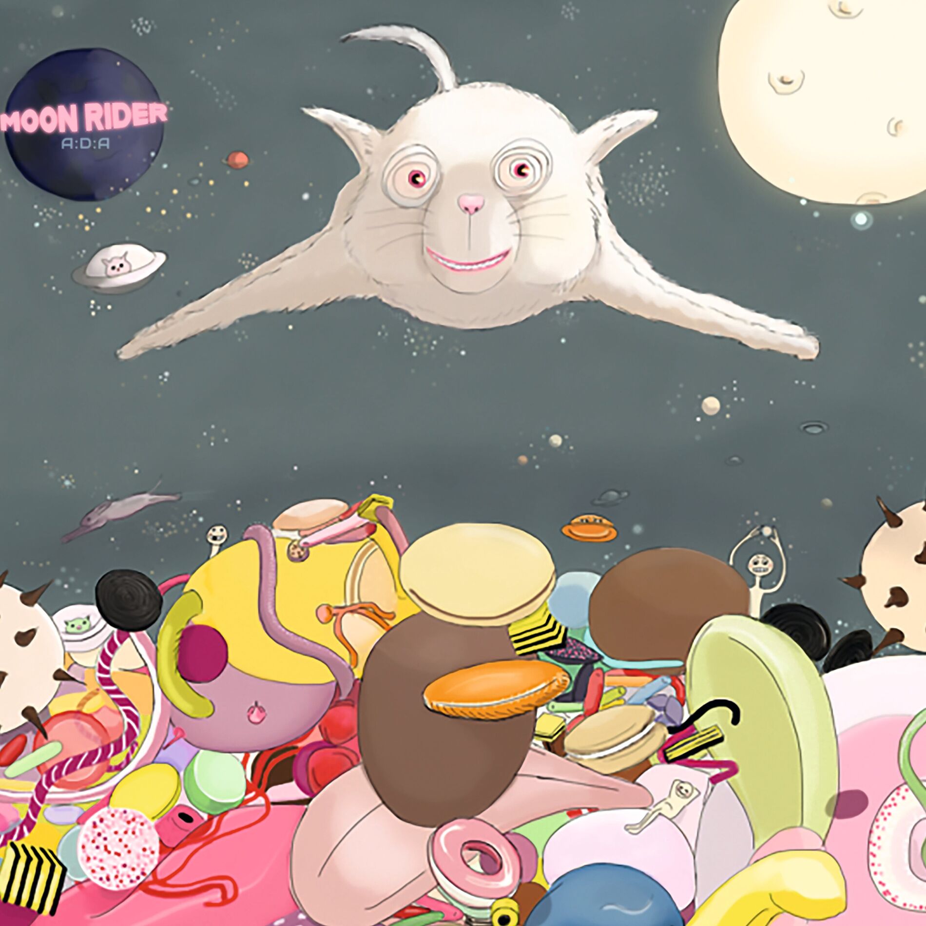 Album cover of Moon Rider