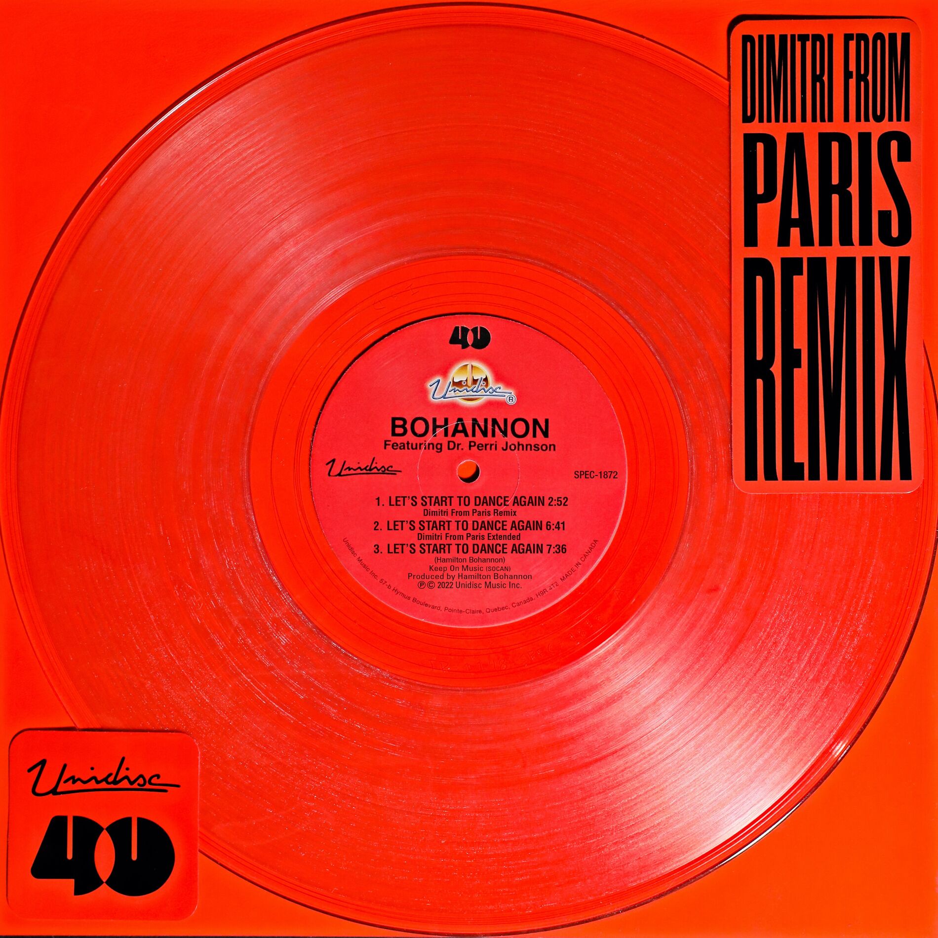 Album cover of Let's Start to Dance Again