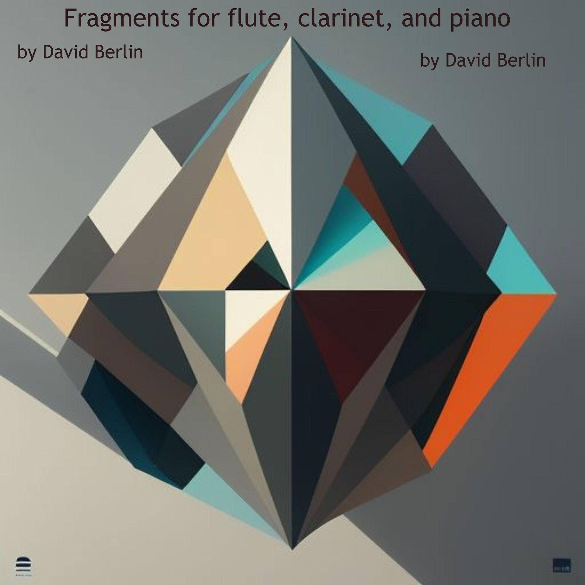 Album cover of Fragments for Flute, Clarinet, and Piano