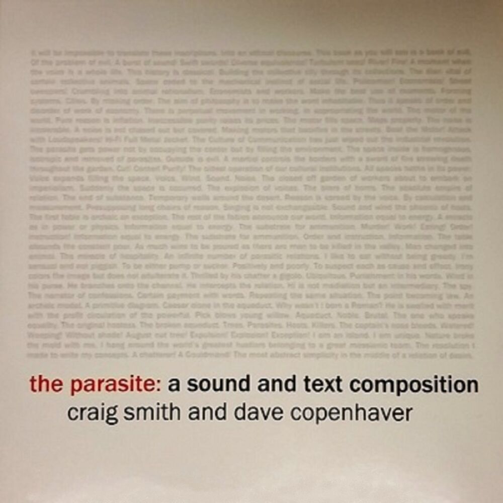 Picture of The Parasite: A Sound and Text Composition