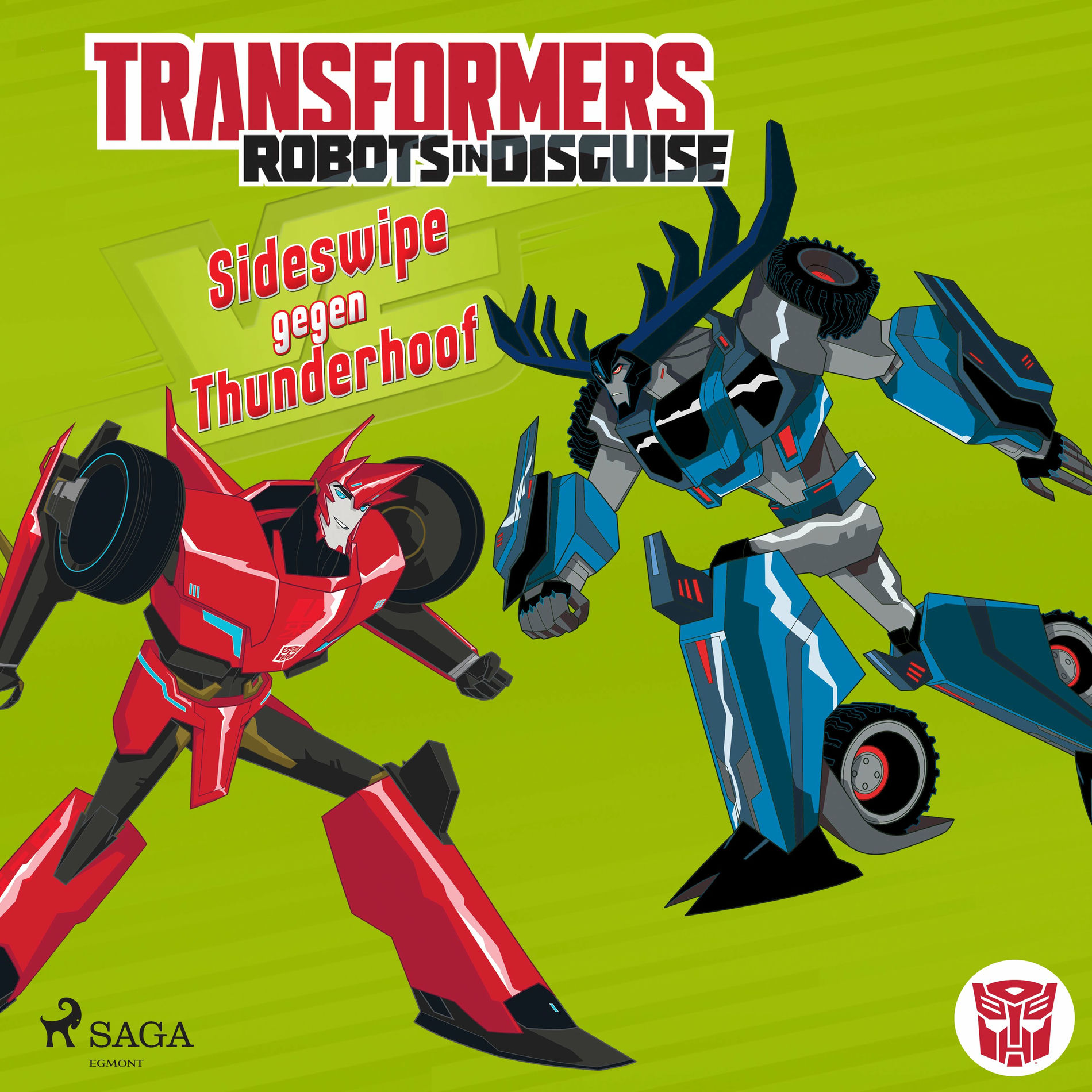Album cover of Transformers - Robots in Disguise - Sideswipe gegen Thunderhoof