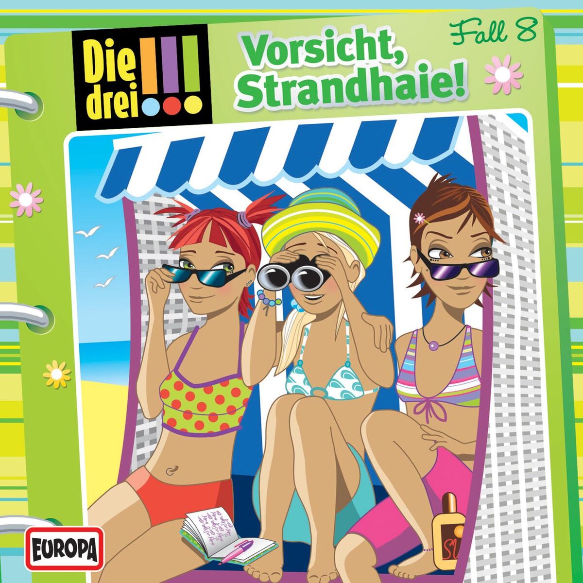 Album cover of 008 - Vorsicht Strandhaie!