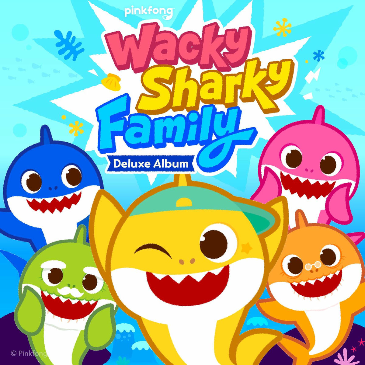 Album cover of Wacky Sharky Family (Deluxe Album)