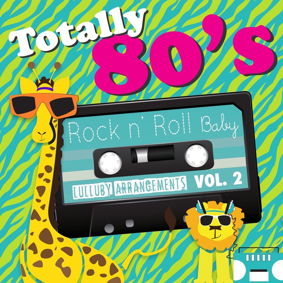 Album cover of Totally 80's Lullaby Arrangements, Vol. 2