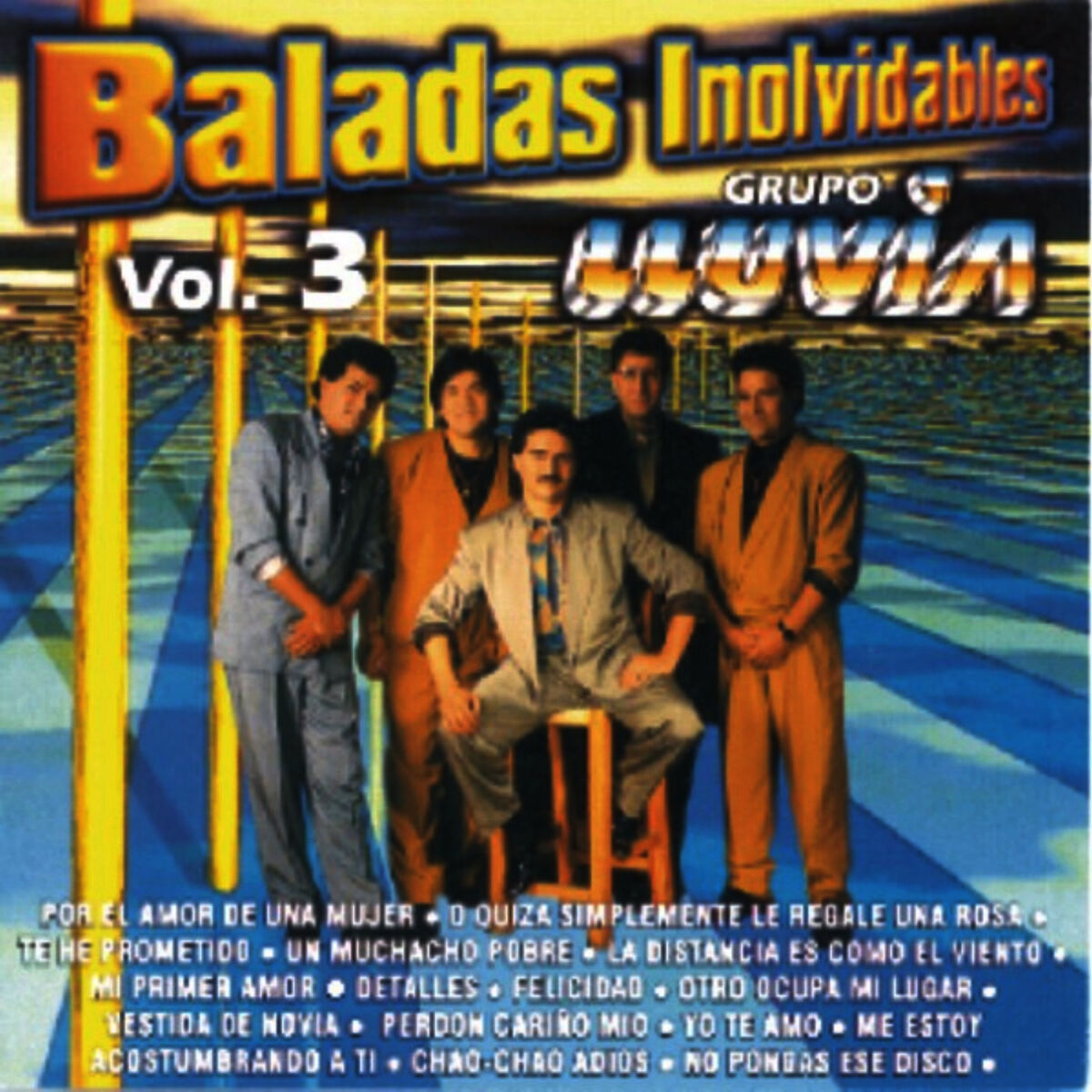Album cover of Baladas Inolvidables Vol. 3 - Grupo Lluvia
