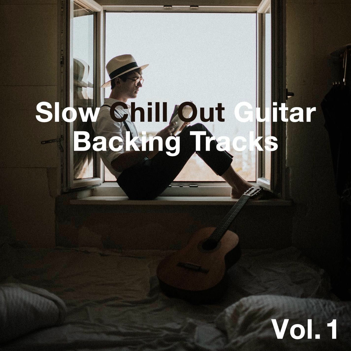 Album cover of Chill Out Electro Guitar Backing Track In A Mixolydian