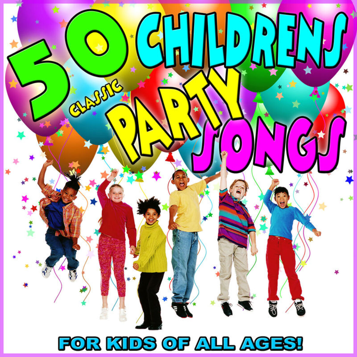 Album cover of 50 Classic Childrens Party Songs: For Kids of All Ages!