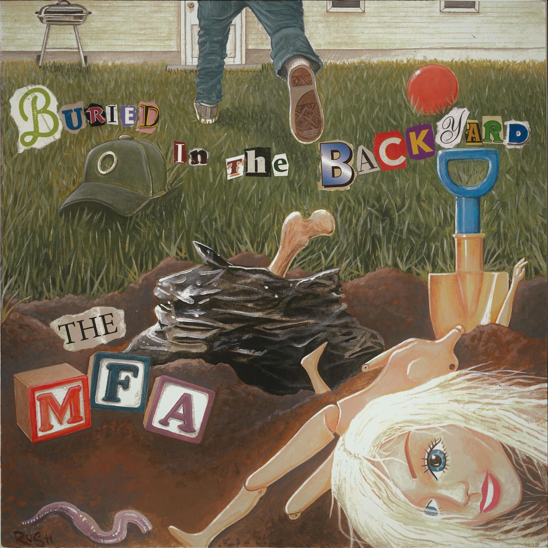 Album cover of Buried in the Backyard