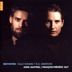 Cover of Beethoven: Cello Sonatas Nos. 1 & 3, Variations