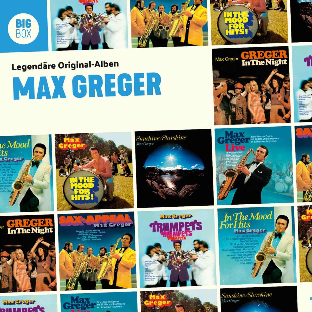 Album cover of BIG BOX - Legendäre Original-Alben - Max Greger