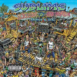 Cover of Sublime Meets Scientist & Mad Professor Inna L.B.C.