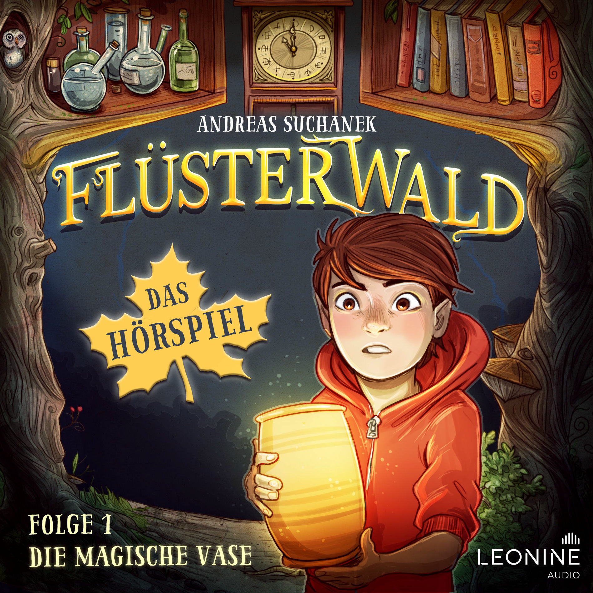 Album cover of Flüsterwald - Das Hörspiel: Die magische Vase (Folge 1)