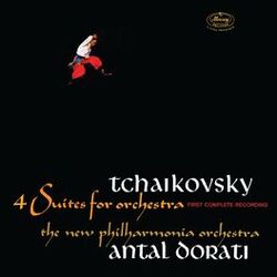 Cover of Tchaikovsky: Suites Nos. 1 & 2 for Orchestra