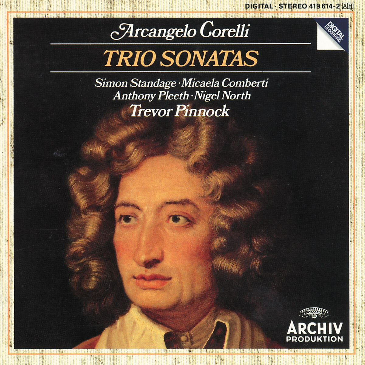 Album cover of Corelli: Trio Sonatas Op. 1 No.1; Op. 2 No. 6; Op. 1 No. 9; Op. 2 No. 9; Op. 1 No. 3; Op. 2 No. 4; Op. 1 No. 7; Op. 2 No. 12; Op. 