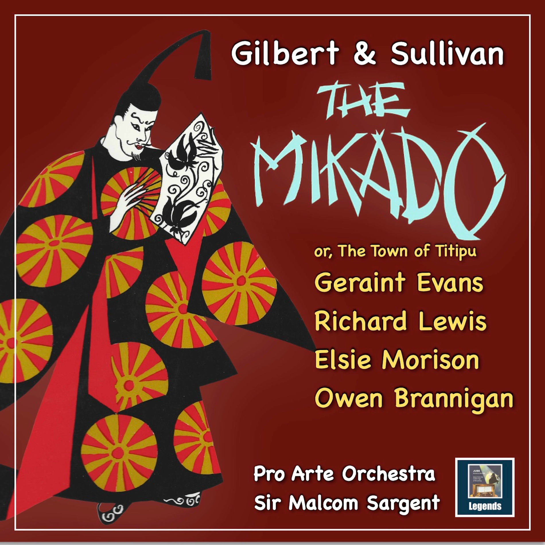 Album cover of Gilbert & Sullivan - The Mikado