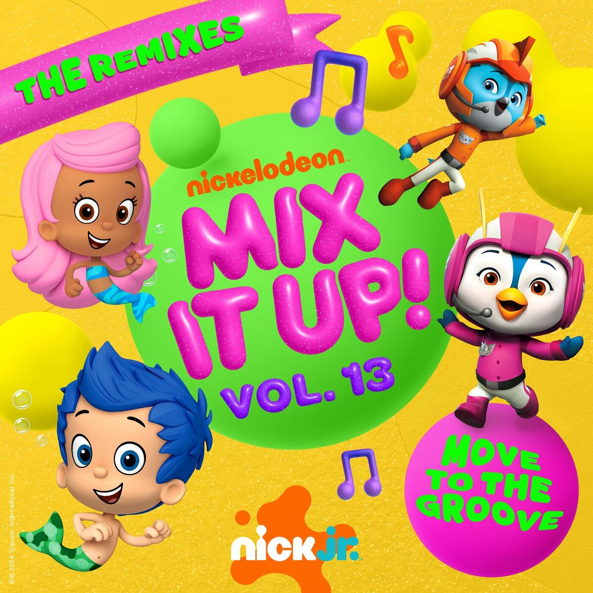 Album cover of Nick Jr. Mix It Up! Vol. 13: Move To The Groove (The Remixes)