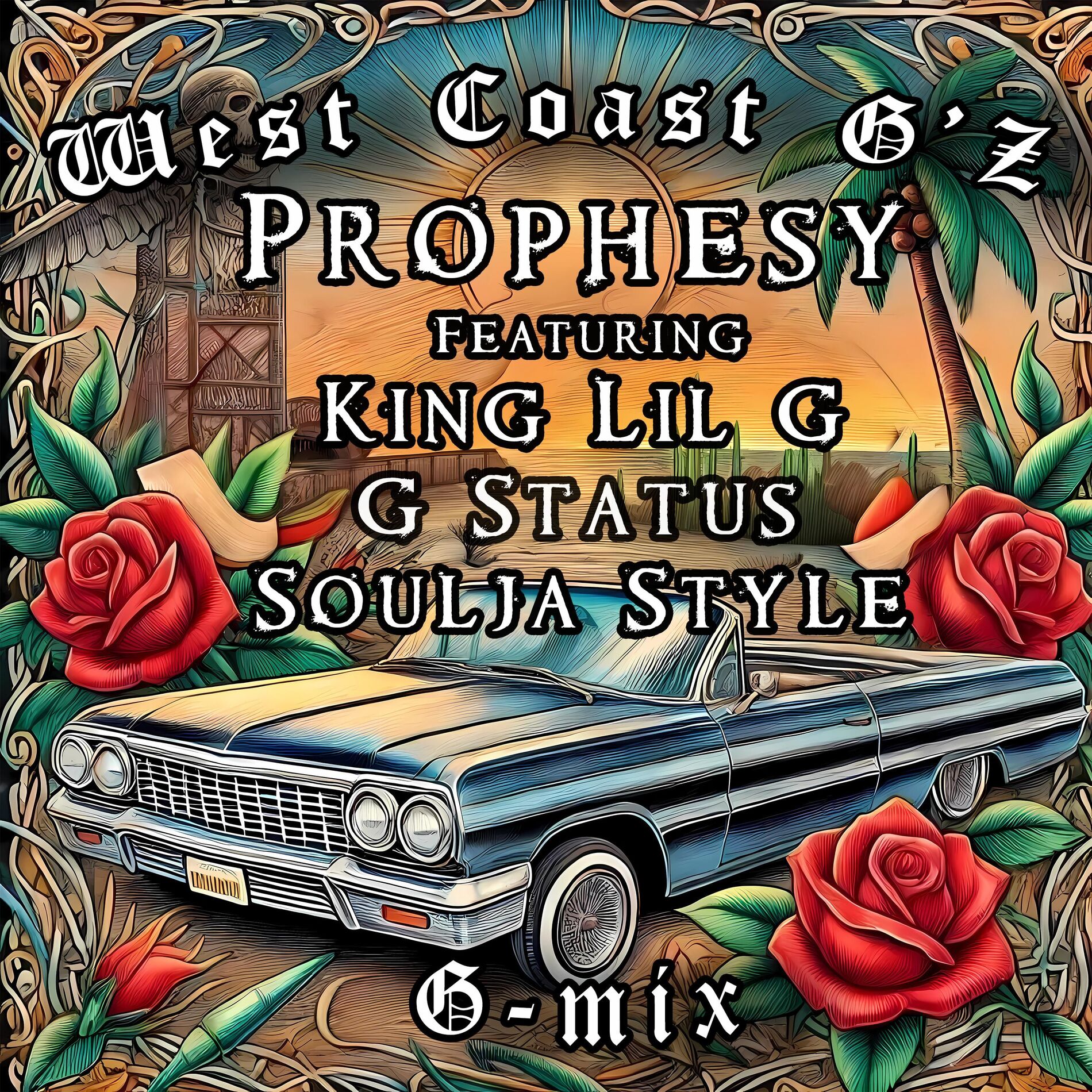 Album cover of West Coast G'Z (feat. King Lil G, G Status & Soulja Style) [G-Mix]