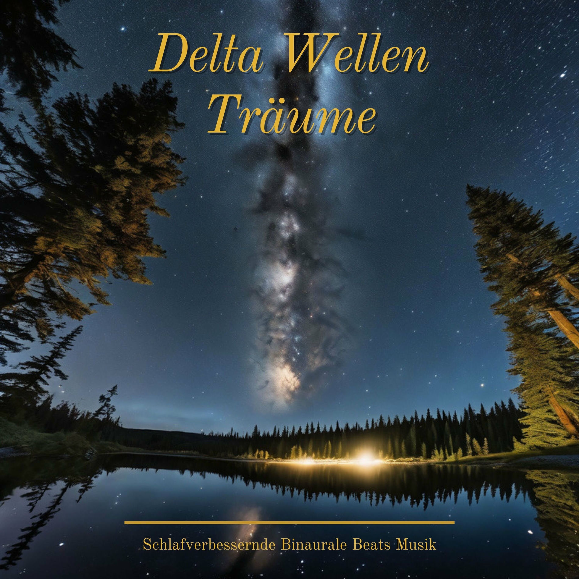 Album cover of Delta Wellen Träume: Schlafverbessernde Binaurale Beats Musik