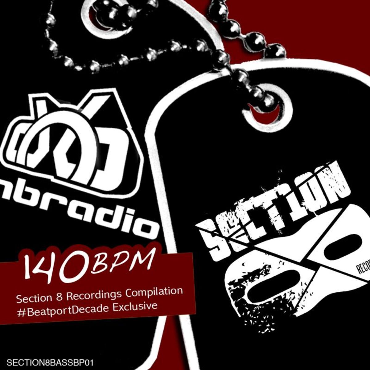 Album cover of Section 8 Bass #BeatportDecade 140BPM
