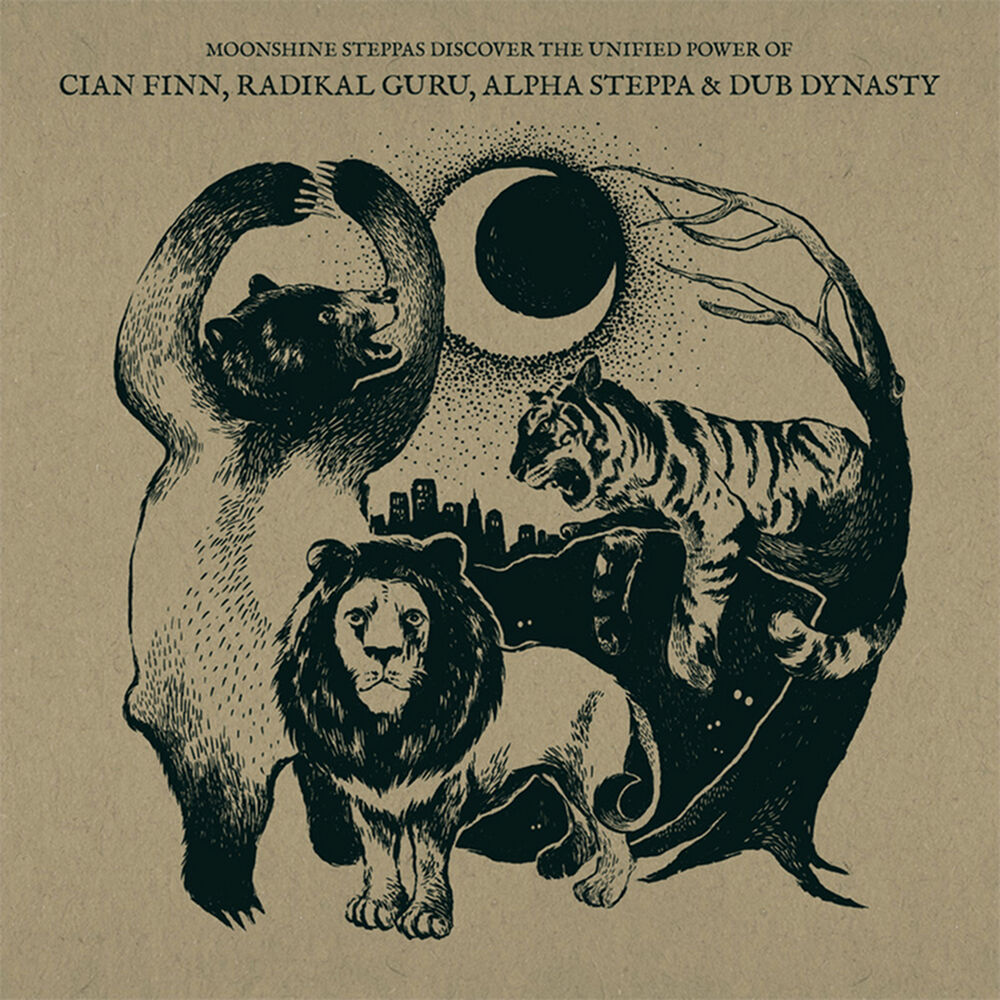 Picture of Moonshine Steppas Discover the Unified Power of Cian Finn, Radikal Guru, Alpha Steppa & Dub Dynasty