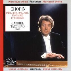 Cover of Chopin : 24 préludes ballade fantaisie scherzo